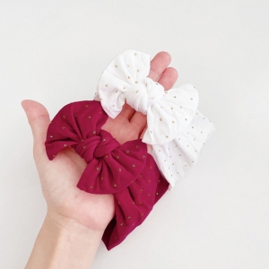 Baby Headband Wide Bow (BHB8643)